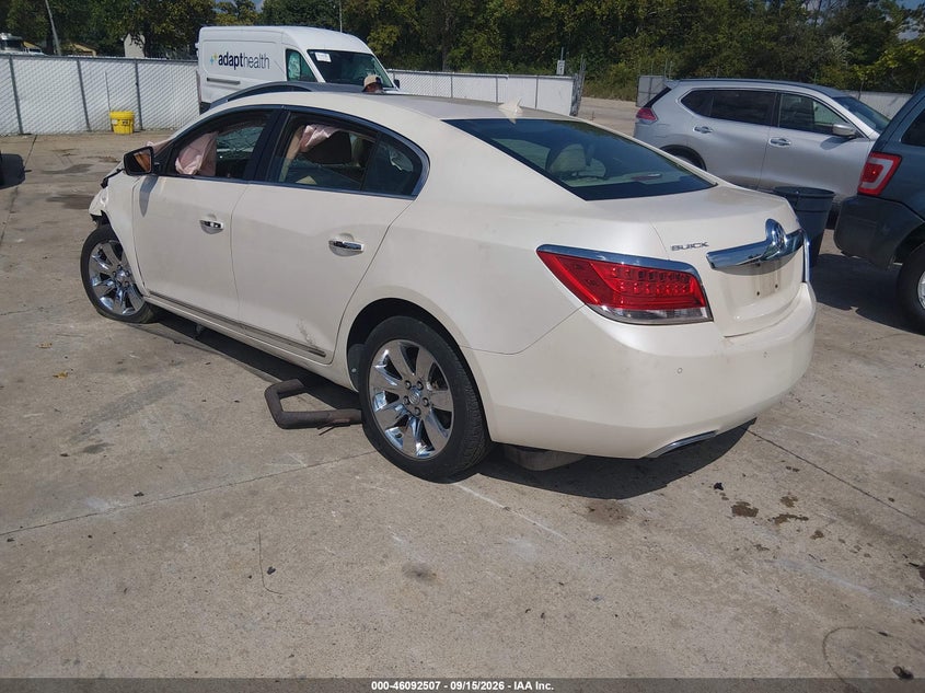 Vin: 1g4gh5e35cf193797, lot: 46592114, buick lacrosse premium 3 group 20123