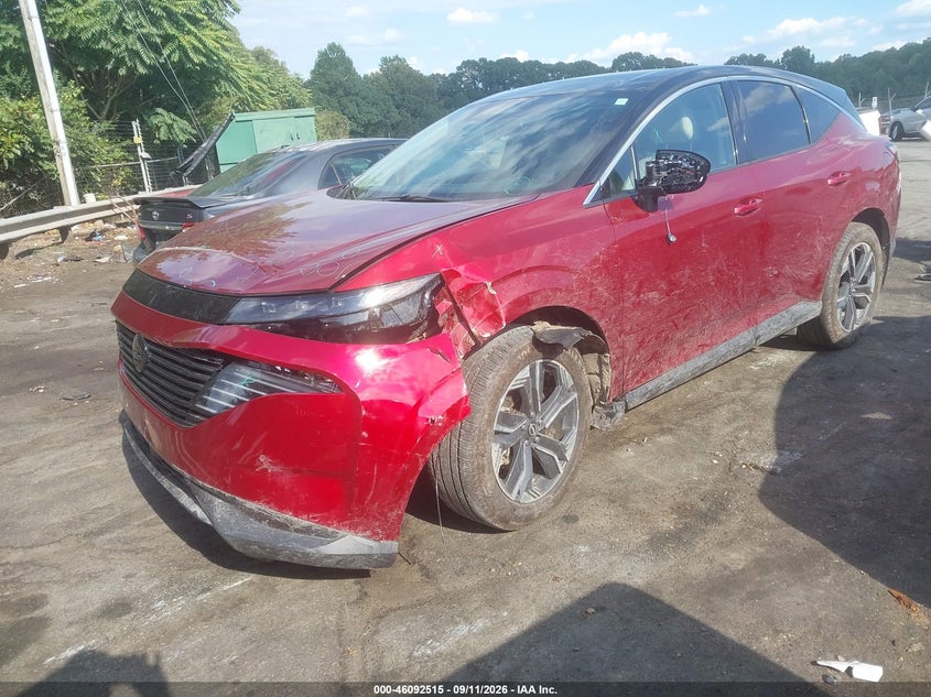 Vin: 5n1az3cs8sc134938, lot: 46592122, nissan murano sl 20252