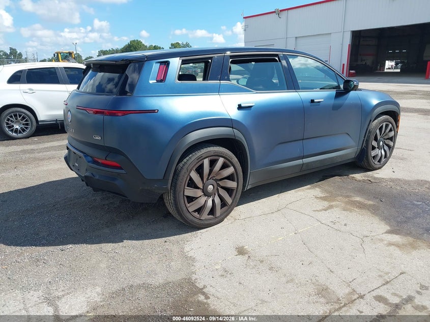 Vin: vcf1zbu23pg004238, lot: 46592131, fisker ocean one 20234