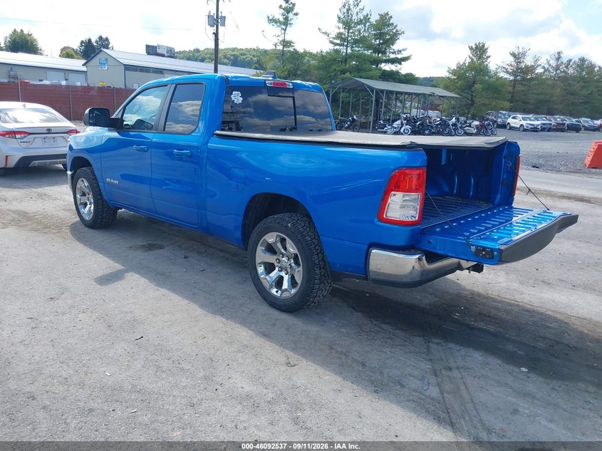 Vin: 1c6rrfbg1mn834918, lot: 46592144, ram 1500 big horn  4x4 6'4 box 20213