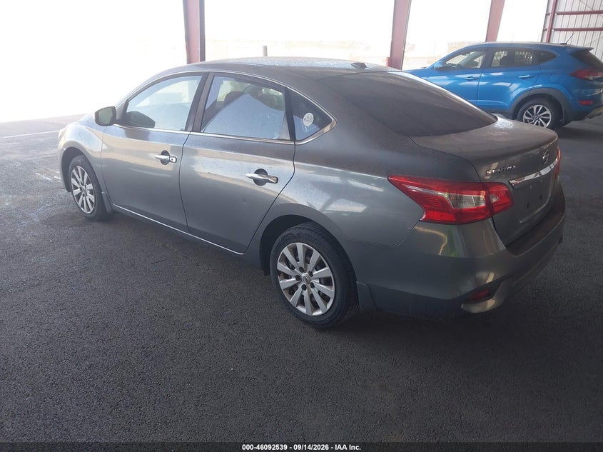 Vin: 3n1ab7apxgl675681, lot: 46592146, nissan sentra sv 20163