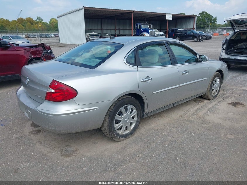 BUICK LACROSSE 2006 VIN 2G4WC582561202569
