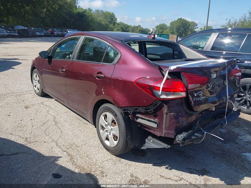 2018 KIA FORTE auction photo 3