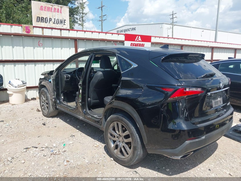 Vin: jtjyarbz6g2036402, lot: 46592193, lexus nx 200t 20163