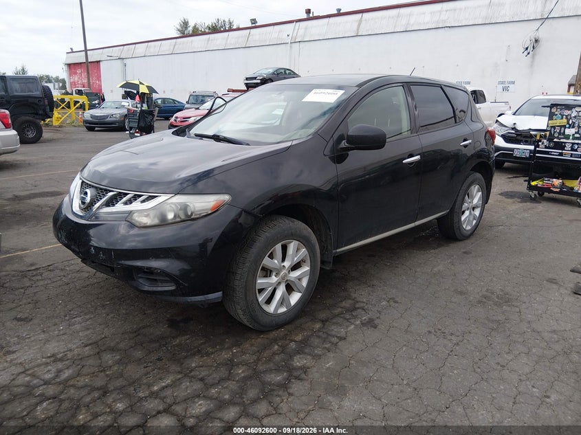 Vin: jn8az1mu8bw052025, lot: 46592207, nissan murano s 20112