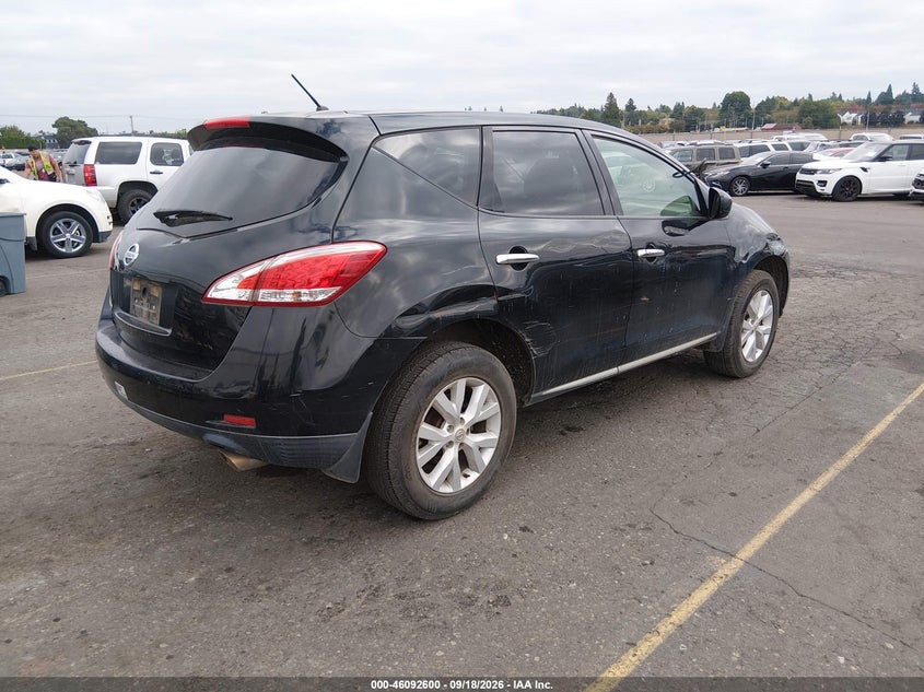 Vin: jn8az1mu8bw052025, lot: 46592207, nissan murano s 20114