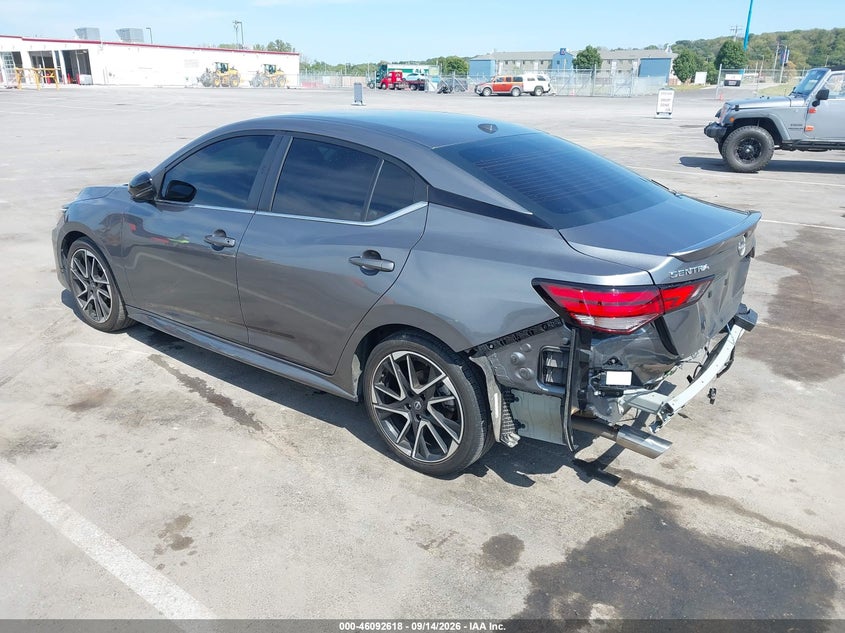 Vin: 3n1ab8dv1ry380801, lot: 46592225, nissan sentra sr xtronic cvt 20243