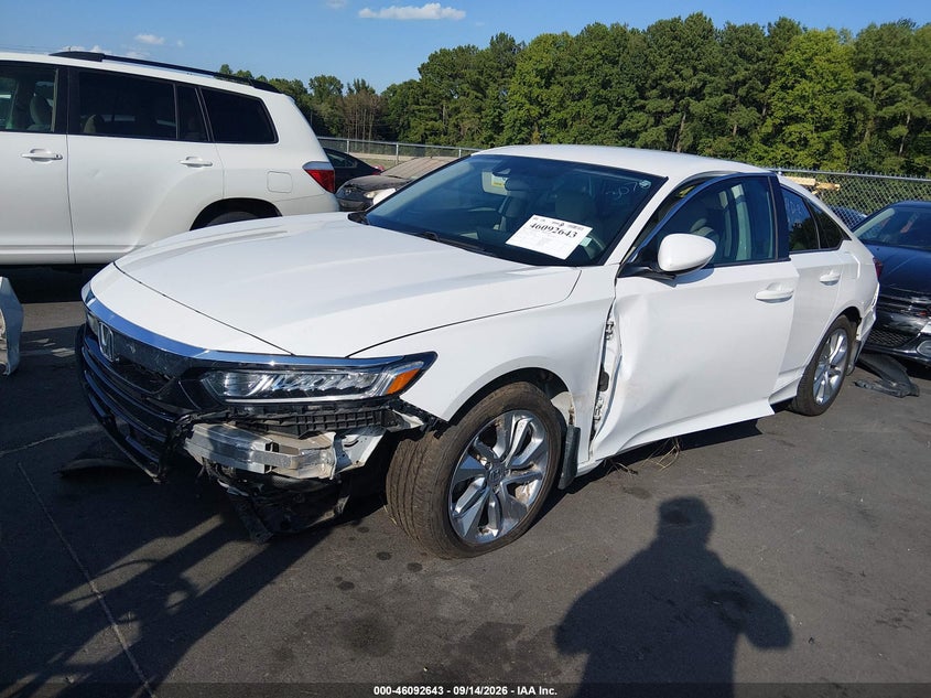 Vin: 1hgcv1f10la003498, lot: 46592250, honda accord lx 20202
