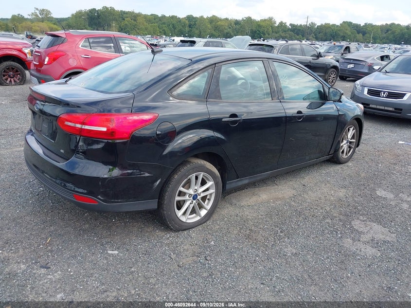 Vin: 1fadp3f20hl275469, lot: 46592251, ford focus se 20174