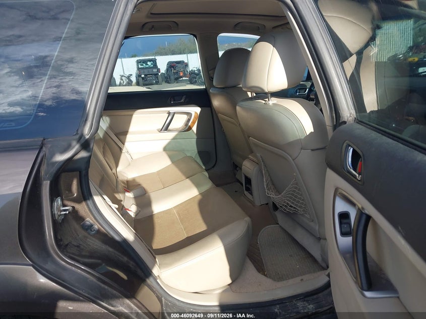 2008 SUBARU OUTBACK auction photo 8