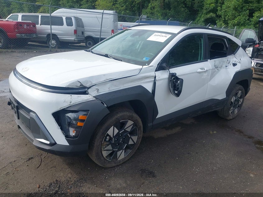 Vin: km8hbcab1su308008, lot: 46592263, hyundai kona sel 20252
