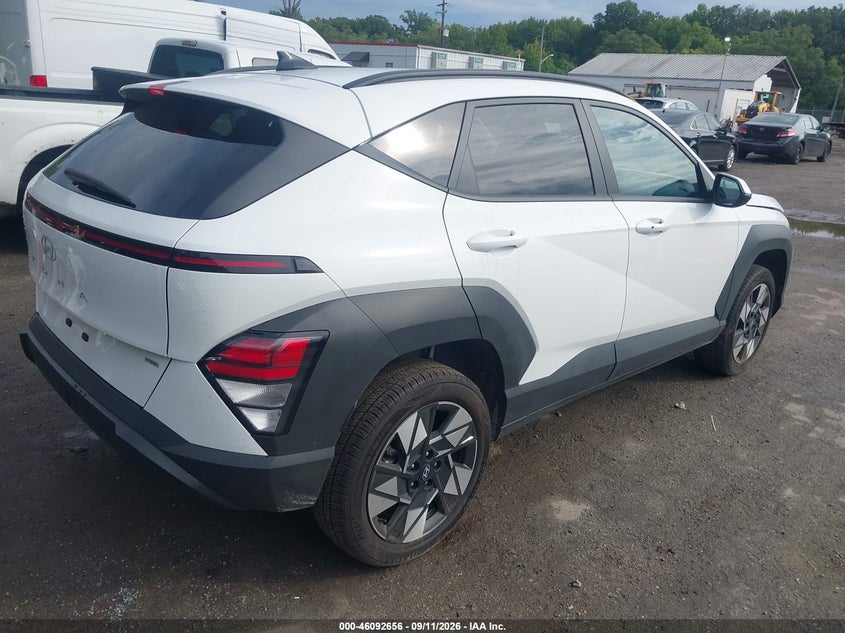 Vin: km8hbcab1su308008, lot: 46592263, hyundai kona sel 20254