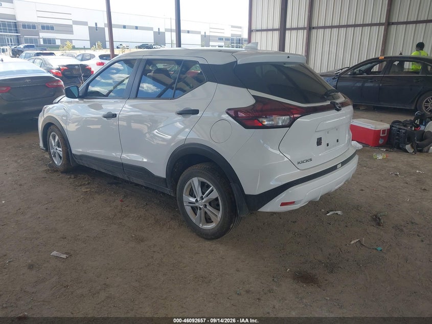 Vin: 3n1cp5bv6sl478172, lot: 46592264, nissan kicks play s 20253