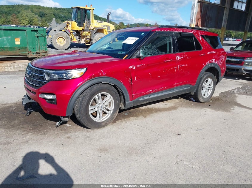 Vin: 1fmsk8dh0pgb30987, lot: 46592282, ford explorer xlt 20232