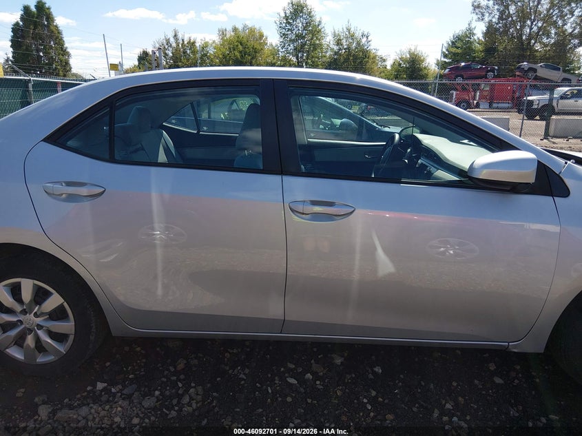 TOYOTA COROLLA 2016 VIN 2T1BURHE2GC634606