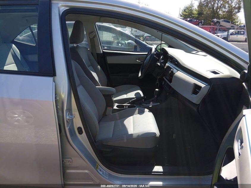 TOYOTA COROLLA 2016 VIN 2T1BURHE2GC634606