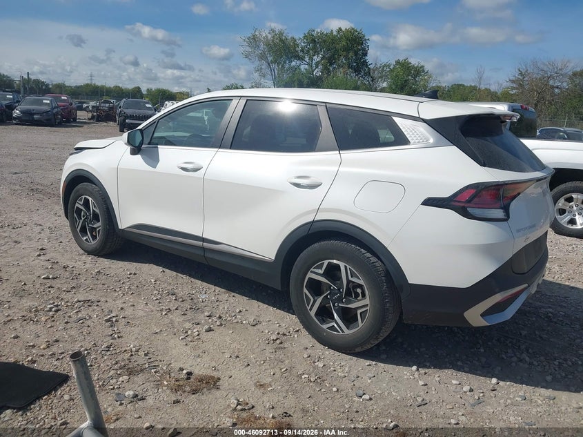 Vin: kndpu3af1p7036725, lot: 46592320, kia sportage lx 20233