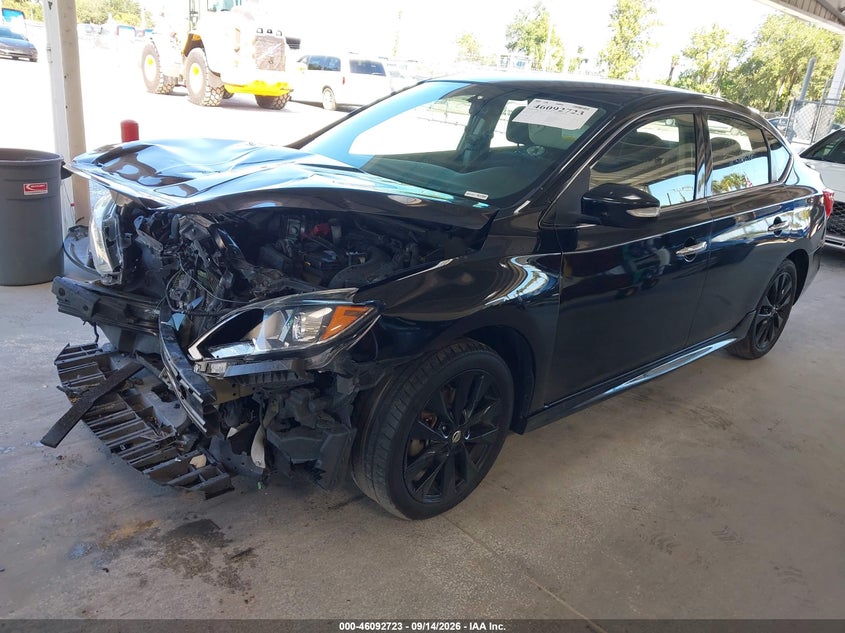 2017 Nissan Sentra, Удар спереду, IAAI, VIN 3N1AB7AP7HY316504 — фото 2