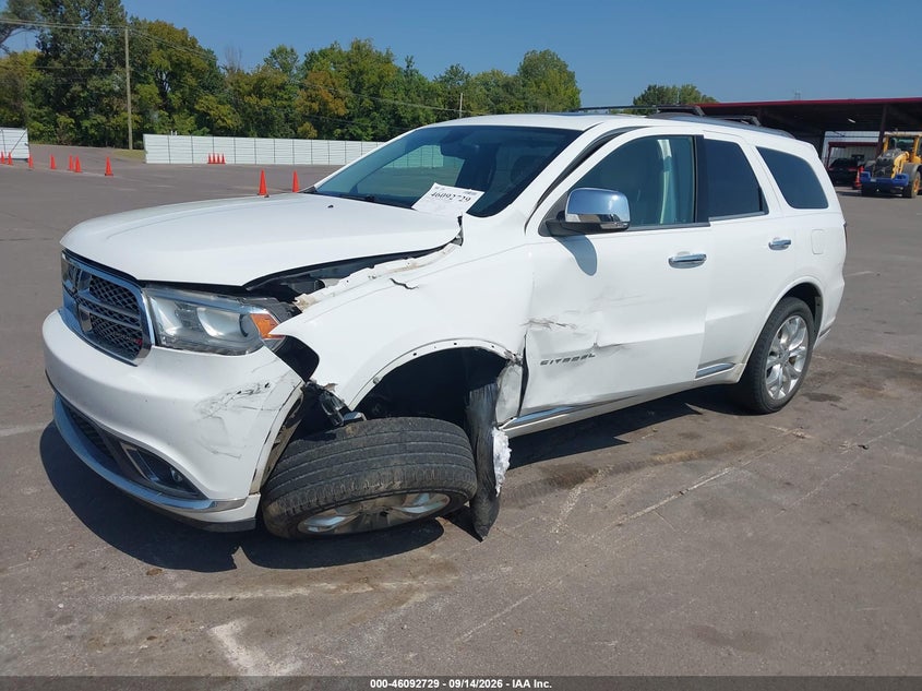 Vin: 1c4rdheg6hc903943, lot: 46592337, dodge durango citadel rwd 20172
