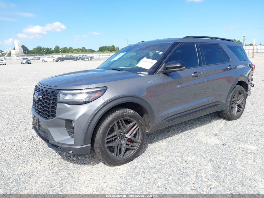 Vin: 1fmuk8kh7sgb38752, lot: 46592345, ford explorer st-line 20252