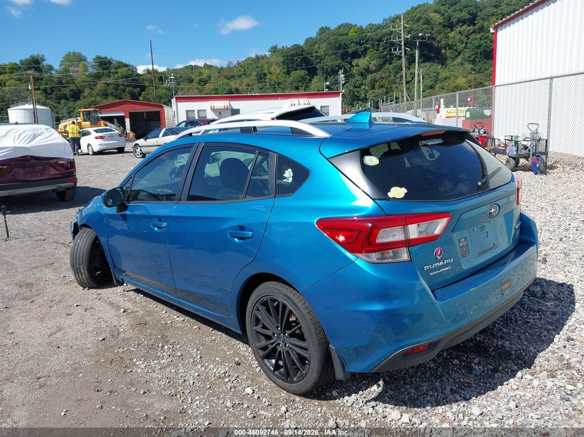 Vin: 4s3gtab68j3740456, lot: 46592353, subaru impreza 2.0i premium 20183