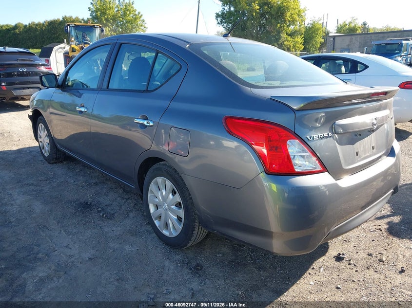 Vin: 3n1cn7ap1hl818695, lot: 46592354, nissan versa 1.6 sv 20173
