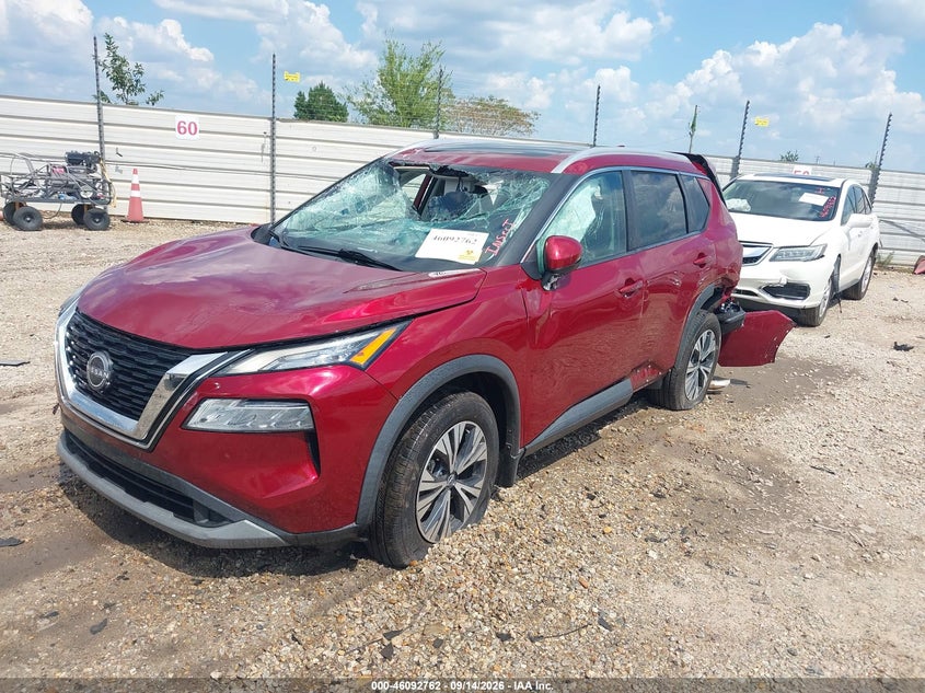 Vin: 5n1bt3ba1nc703728, lot: 46592369, nissan rogue sv fwd 20222