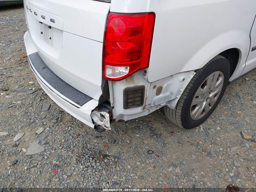 DODGE GRAND CARAVAN 2016 VIN 2C4RDGBG8GR125813