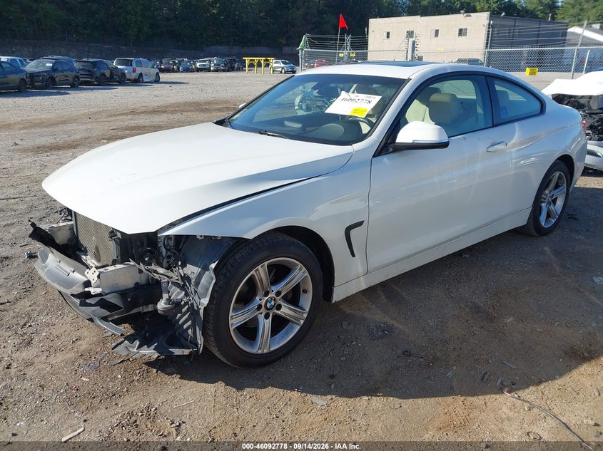 Vin: wba3n9c52fk246472, lot: 46592385, bmw 428i xdrive 20152