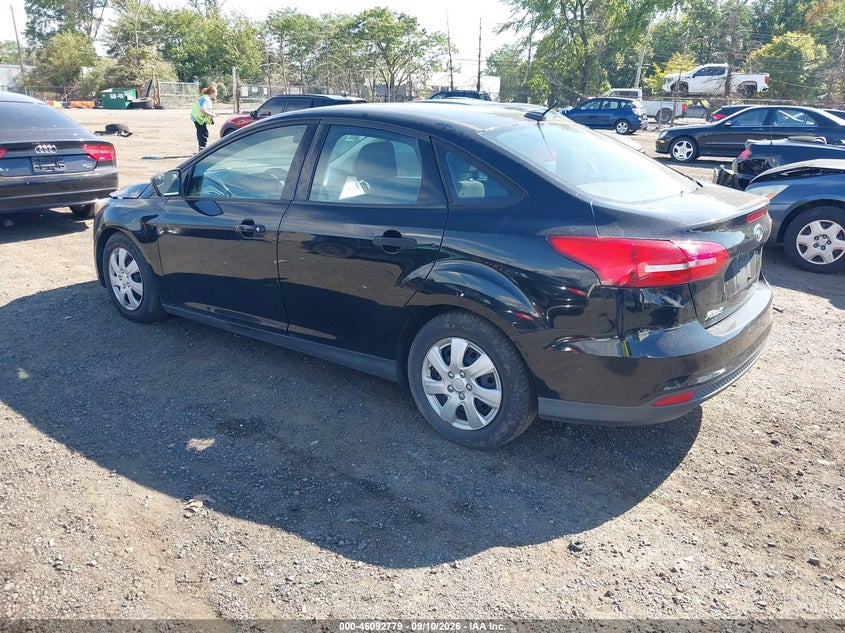 Vin: 1fadp3e25gl240345, lot: 46592386, ford focus s 20163