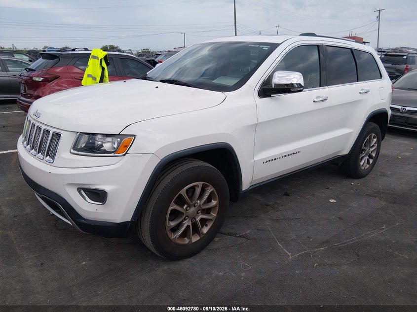 2015 Jeep Grand Cherokee, Звичайний знос, IAAI, VIN 1C4RJEBG8FC678370 — фото 2