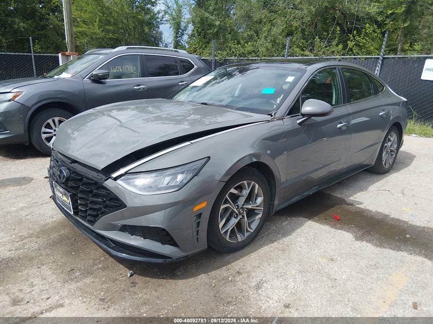 Vin: kmhl14jaxna227122, lot: 46592388, hyundai sonata sel 20222