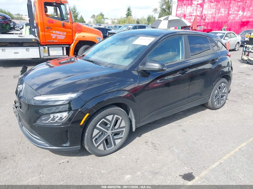 Vin: km8k53ag5pu160350, lot: 46592406, hyundai kona electric limited 20232