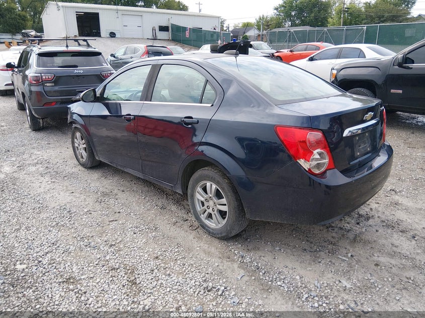 Vin: 1g1jc5sh1f4151533, lot: 46592408, chevrolet sonic lt auto 20153