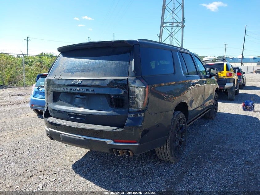 Vin: 1gns6gkl9tr271573, lot: 46592410, chevrolet suburban high country, 4wd 20264
