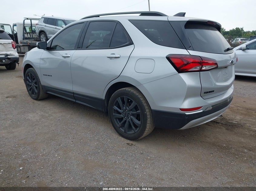 Vin: 2gnaxmev4n6126587, lot: 46592429, chevrolet equinox fwd rs 20223