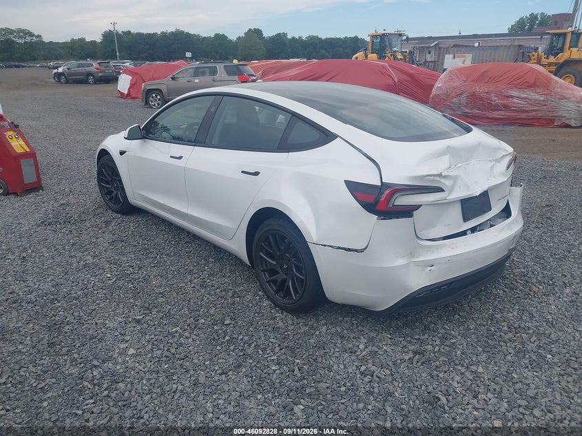 Vin: 5yj3e1eb2sf909263, lot: 46592435, tesla model 3 long range all-wheel drive 20253