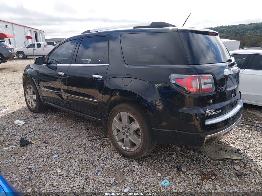 Vin: 1gkkrtkd5fj283194, lot: 46592438, gmc acadia denali 20153