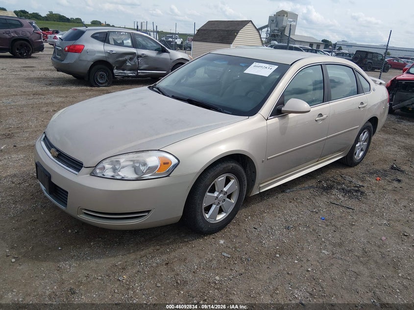 2009 Chevrolet Impala, Обычный износ, IAAI, VIN 2G1WT57K491256447 — фото 2