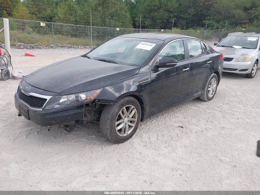 Vin: knagm4a71c5288640, lot: 46592447, kia optima lx 20122