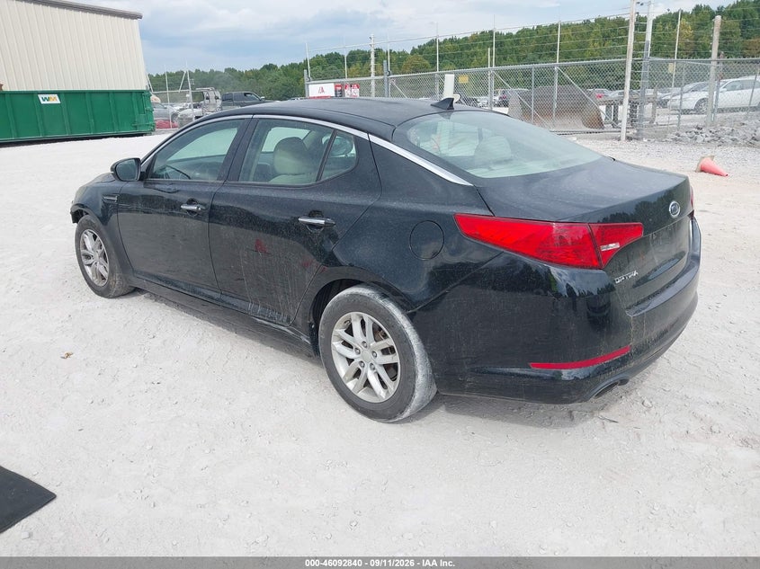 Vin: knagm4a71c5288640, lot: 46592447, kia optima lx 20123