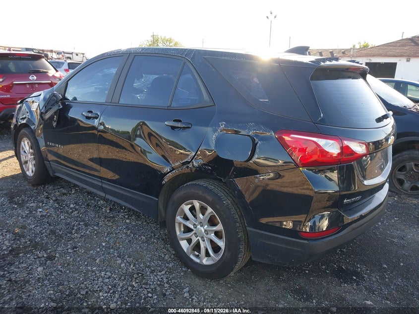 Vin: 2gnaxhev2l6154036, lot: 46592452, chevrolet equinox fwd ls 20203