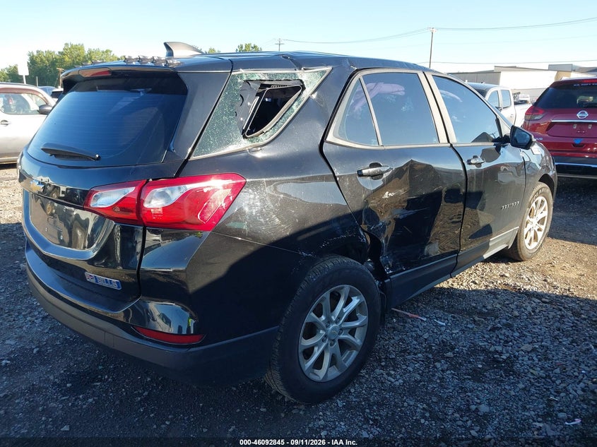 Vin: 2gnaxhev2l6154036, lot: 46592452, chevrolet equinox fwd ls 20204