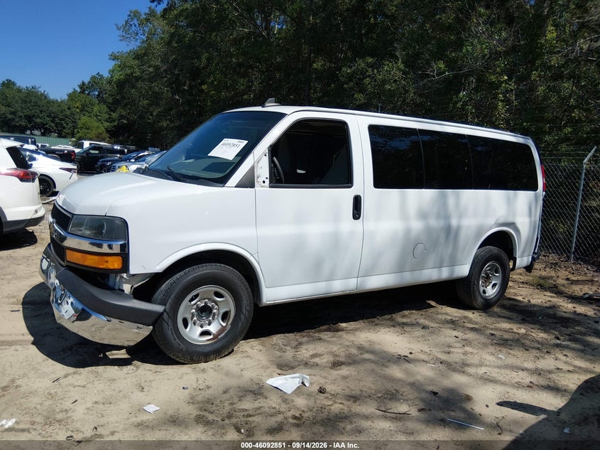 CHEVROLET EXPRESS 2500 2017 VIN 1GAWGFFG2H1338172