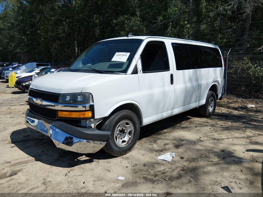 Vin: 1gawgffg2h1338172, lot: 46592459, chevrolet express 2500 lt 20172
