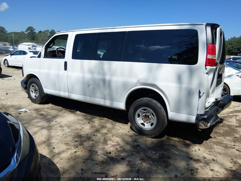 Vin: 1gawgffg2h1338172, lot: 46592459, chevrolet express 2500 lt 20173