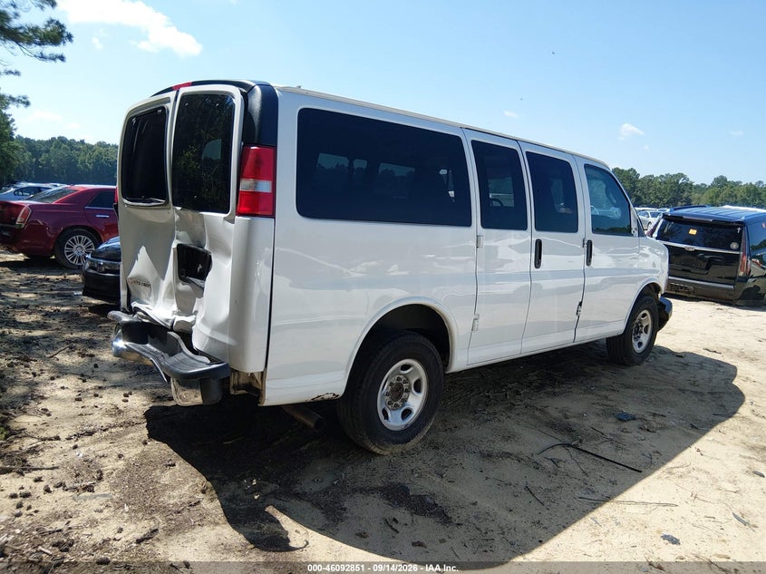 Vin: 1gawgffg2h1338172, lot: 46592459, chevrolet express 2500 lt 20174