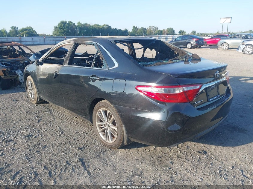 Vin: 4t1bf1fk9hu447058, lot: 46592492, toyota camry se 20173