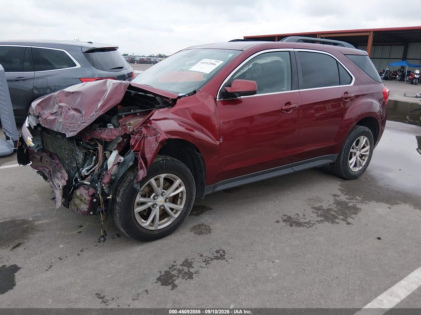 Vin: 2gnflfek0g6315727, lot: 46592493, chevrolet equinox lt 20162