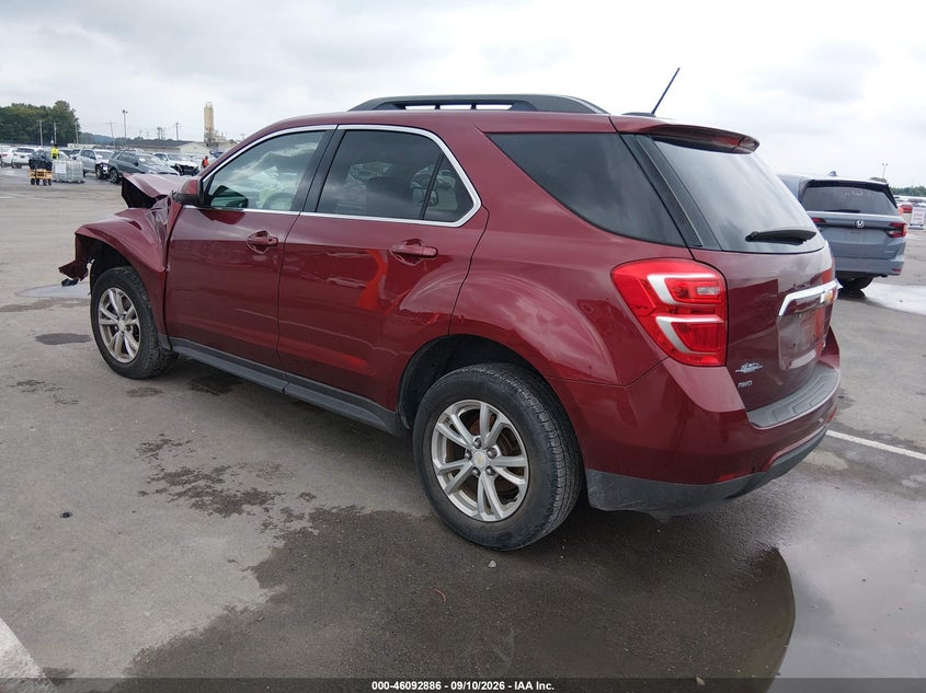 Vin: 2gnflfek0g6315727, lot: 46592493, chevrolet equinox lt 20163